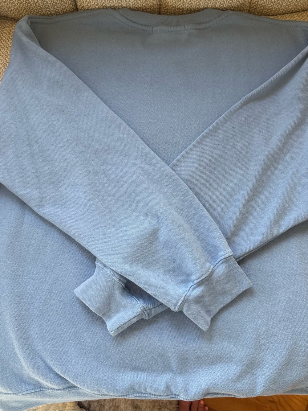 Sub_Urban Riot Blue "Favorite Daughter" Sweatshirt with Pink Heart - Picture 4 of 5